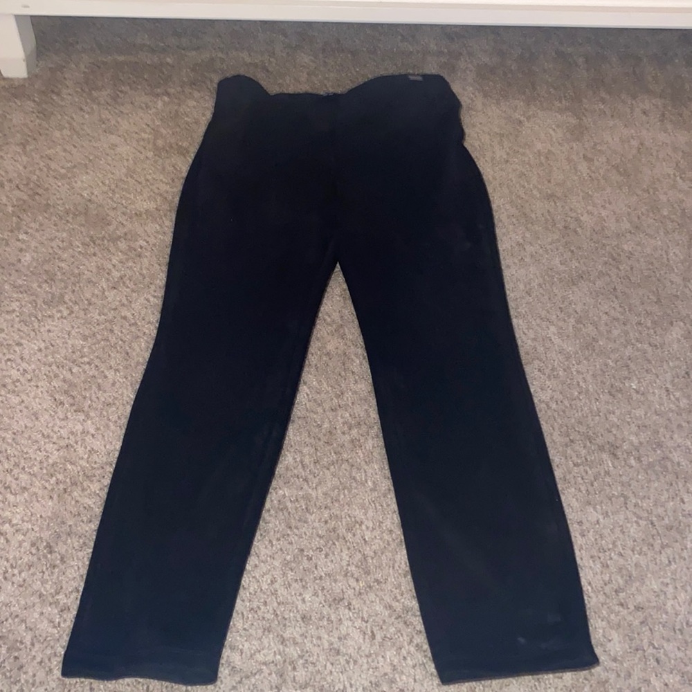 Tahari, size medium, black vegan suede